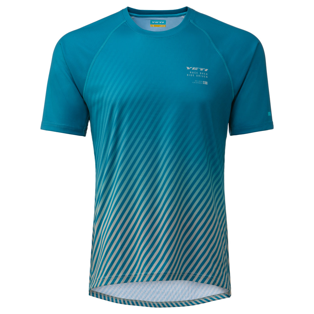 Longhorn S/S Jersey Lagoon Baseline 24