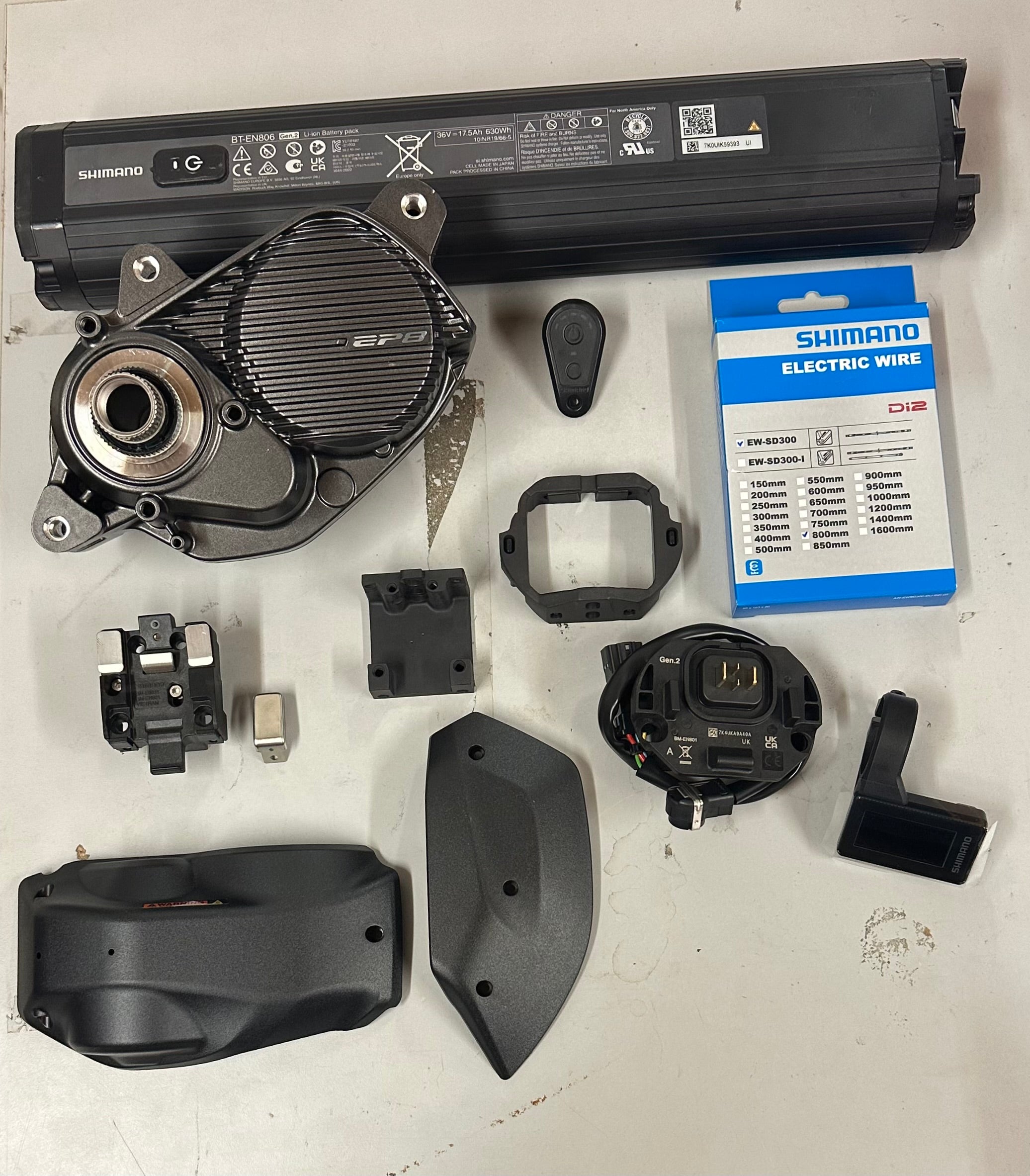Yeti 160E - Shimano EP801 Upgrade Kit