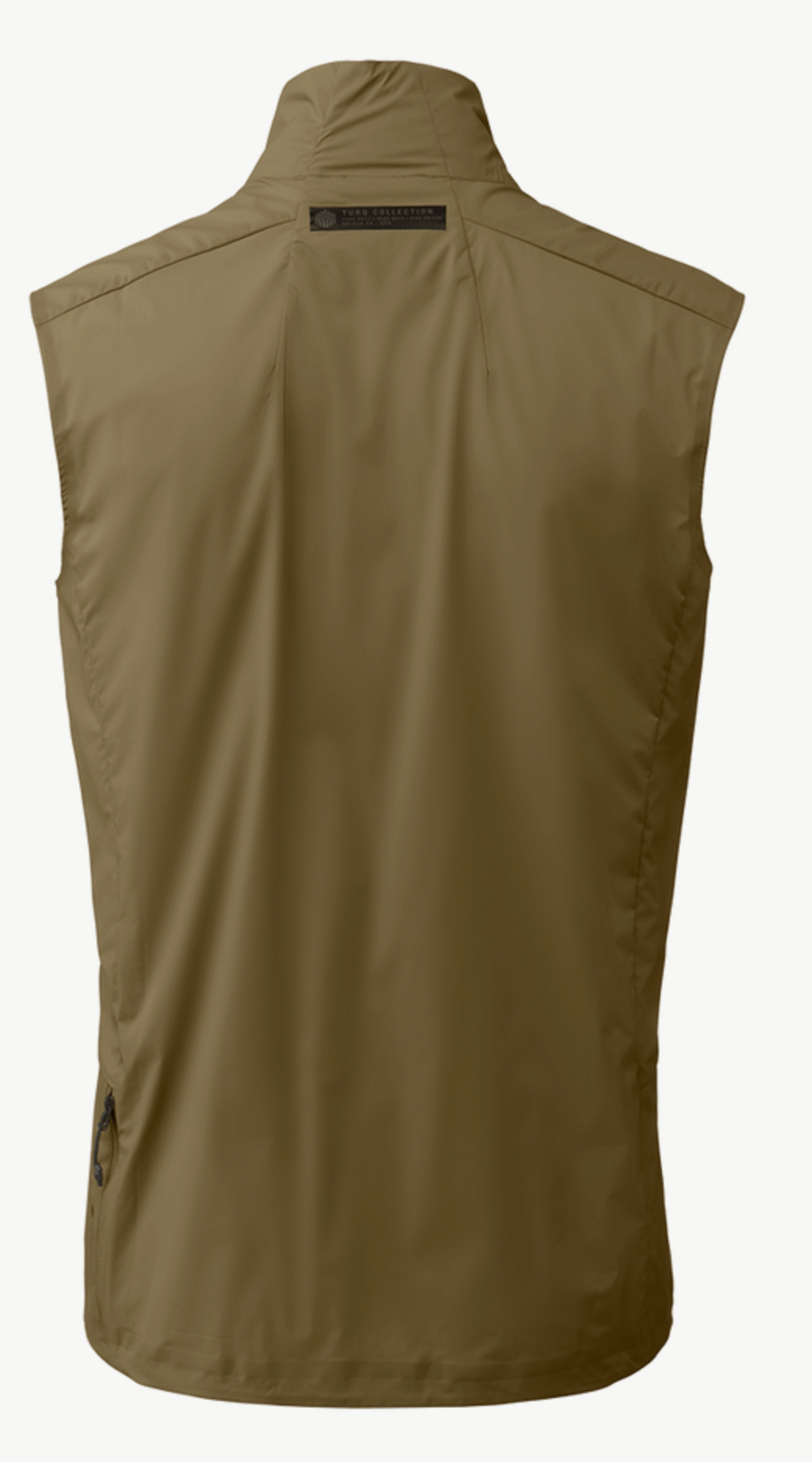 Turq Wind Vest Burnt Olive 25