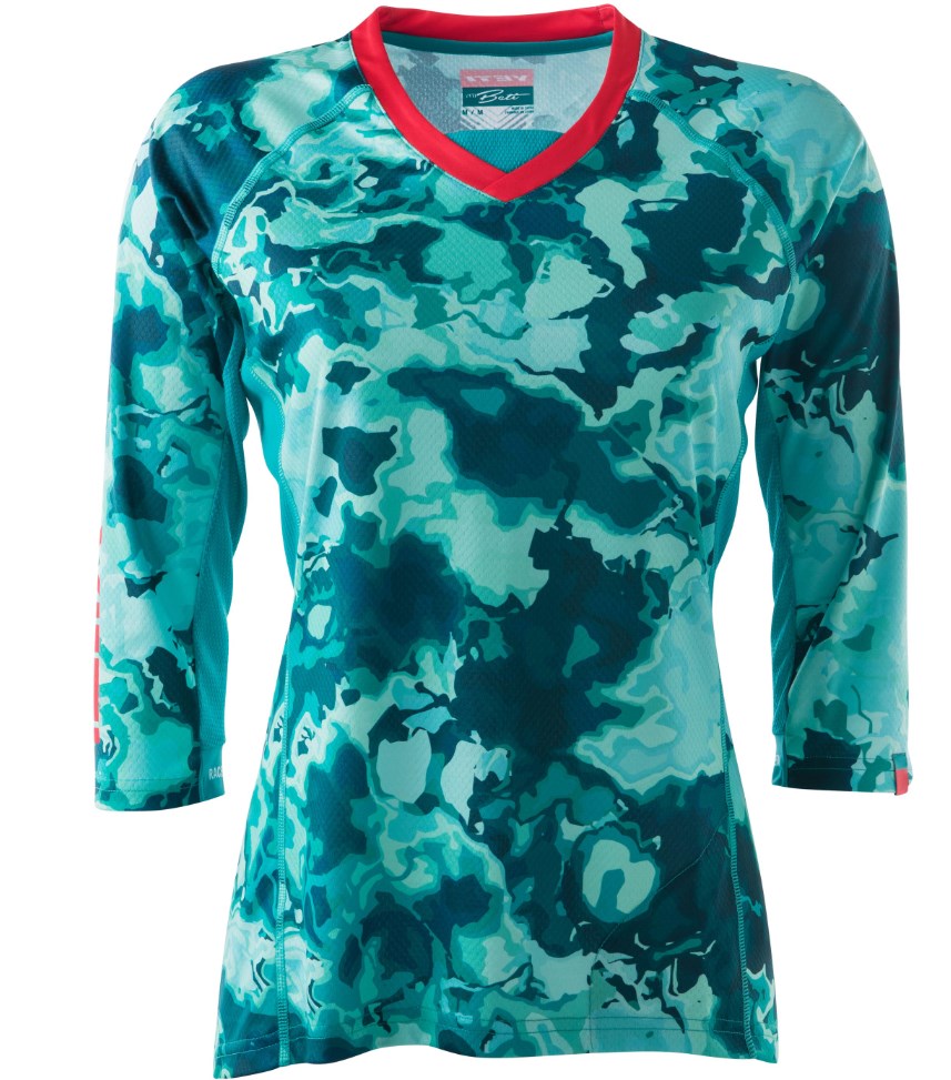 Wm Enduro Jersey Turq Smoke