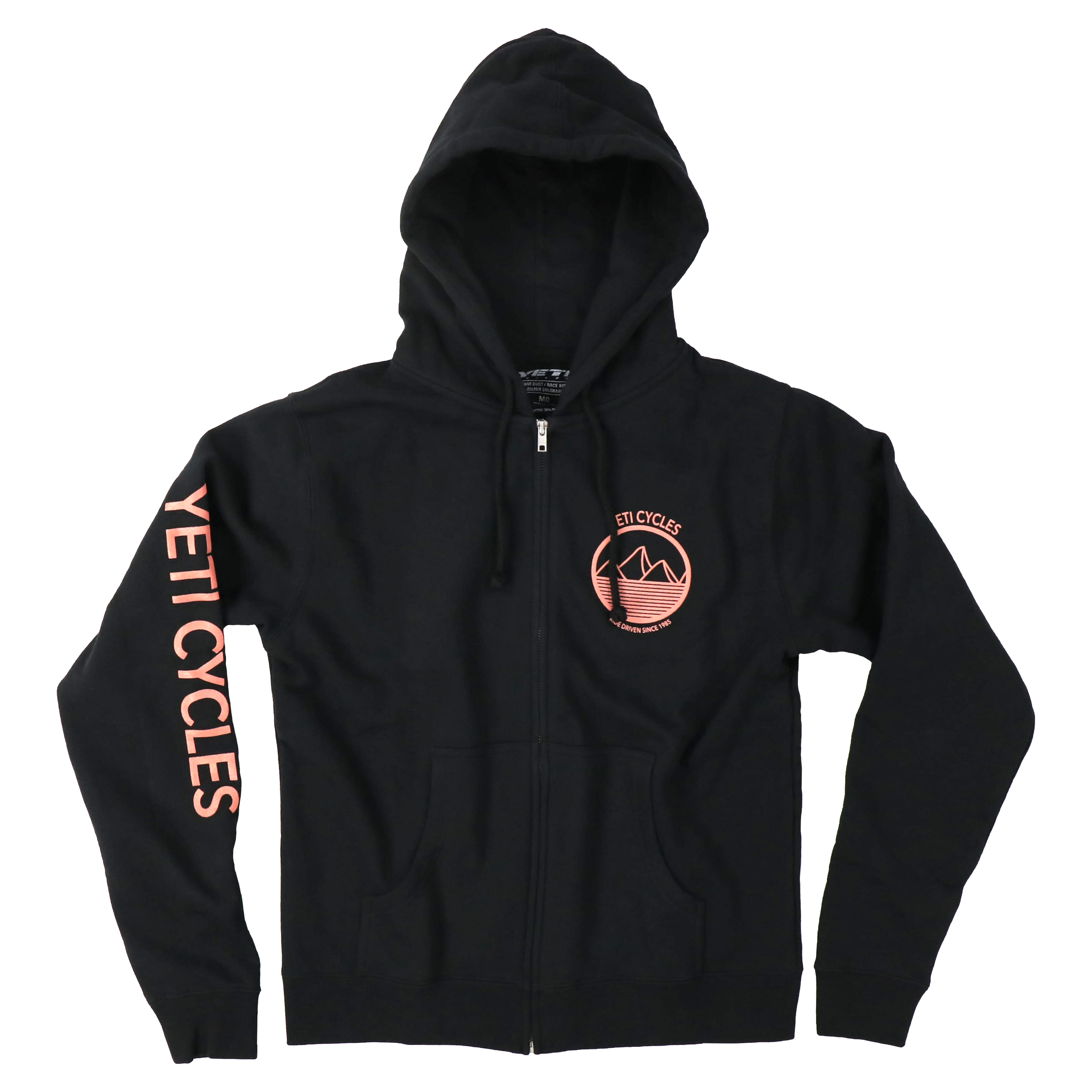 Wm Mountain Wave Zip Hoodie Black