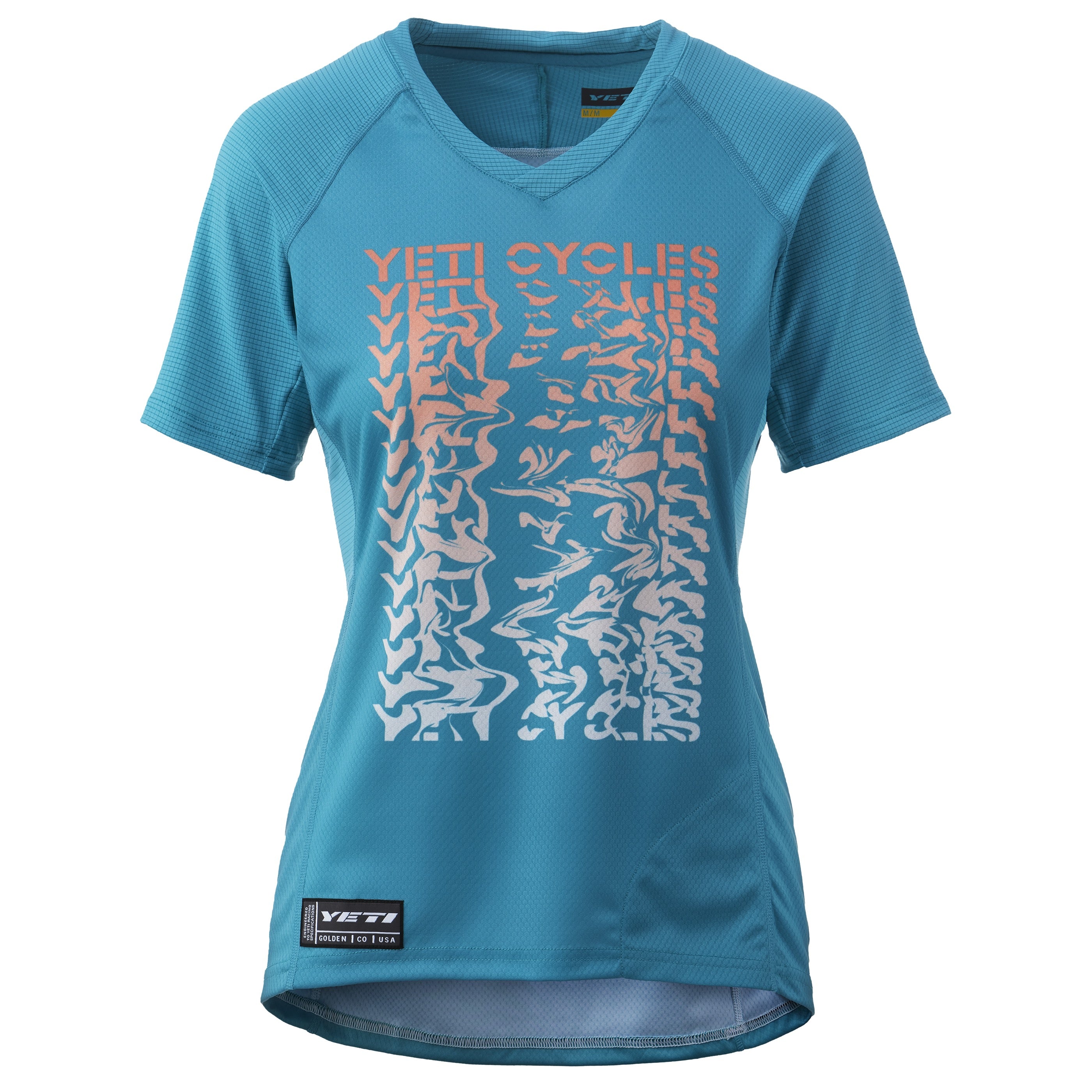 Wm Enduro S/S Jersey Turquoise Melt