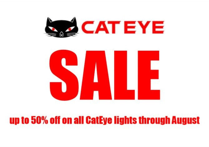 CatEye Lights August Sale