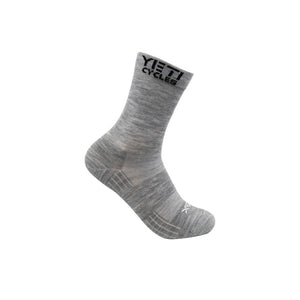 YETI CYCLES WOOL TRAIL SOCK - GREY