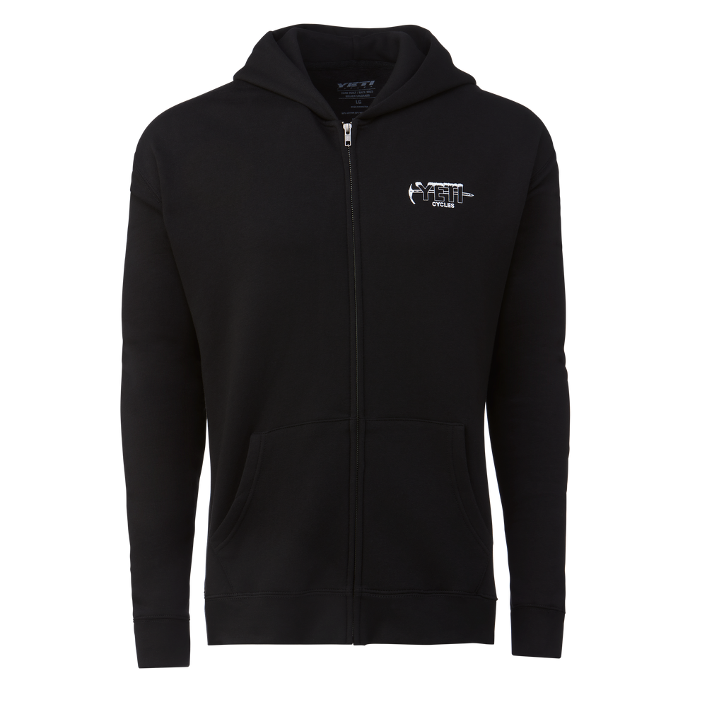 HERITAGE ZIP HOODIE BLACK Black Seal Imports Heritage zip hoodie black black seal imports