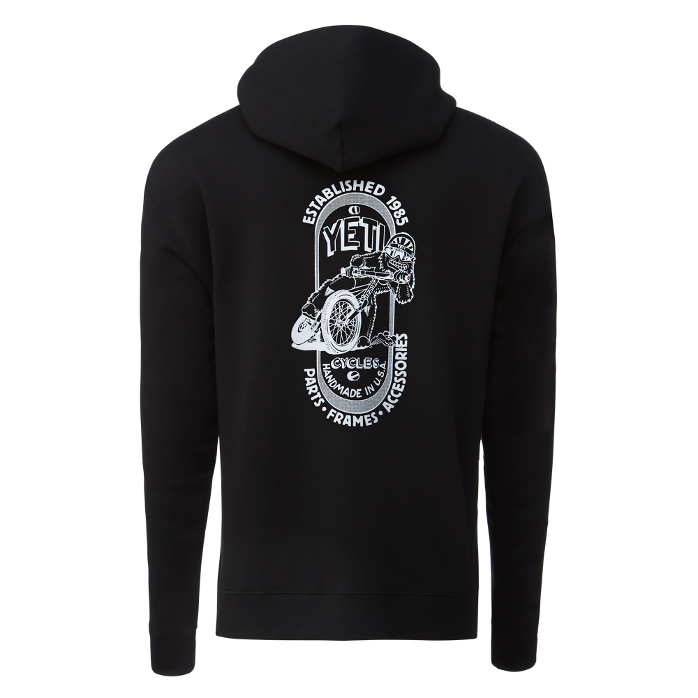 Heritage Zip Hoodie Black