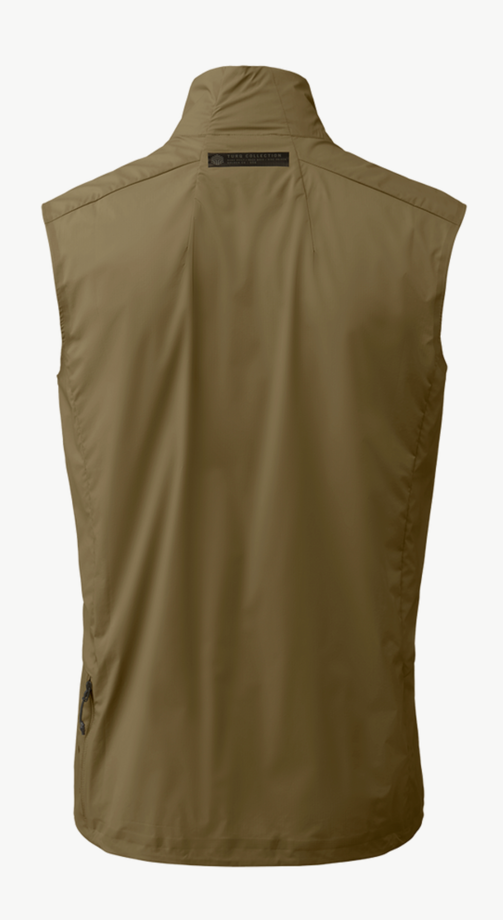 TURQ WIND VEST BURNT OLIVE 25