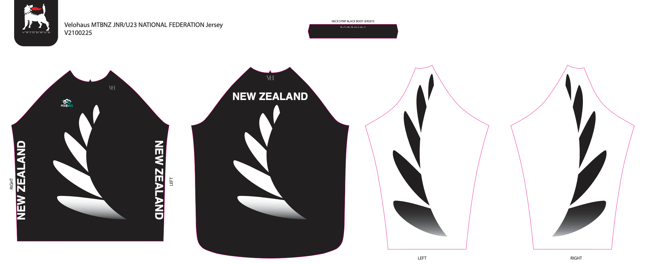 MTBNZ New Zealand Team DH Jersey