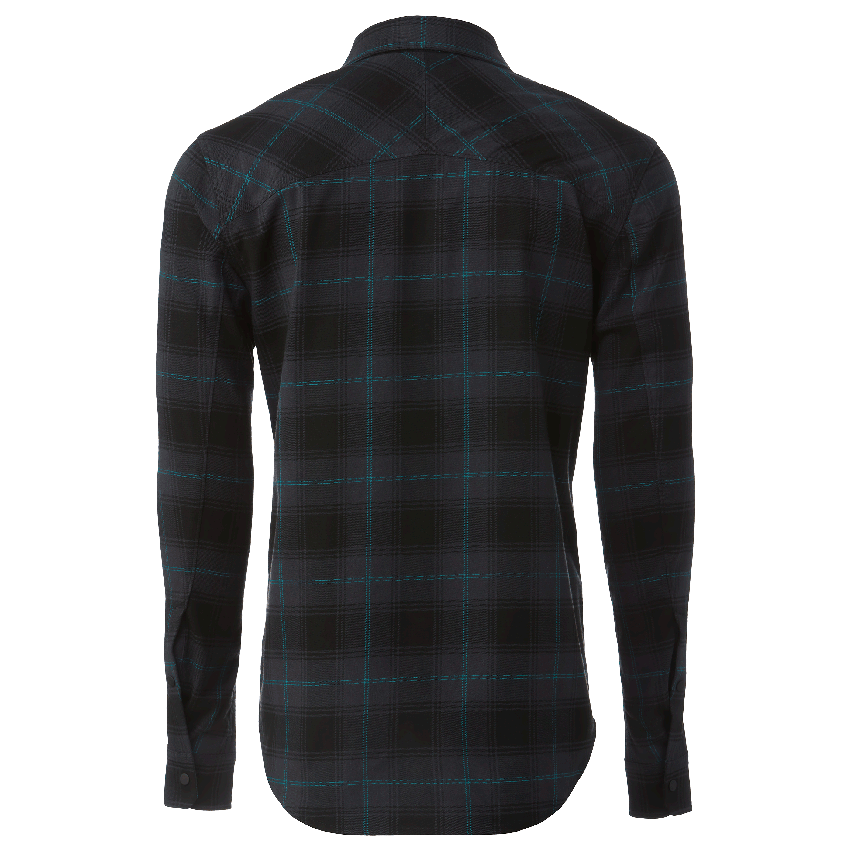 Stagecoach Flannel Shirt BK Plaid 23