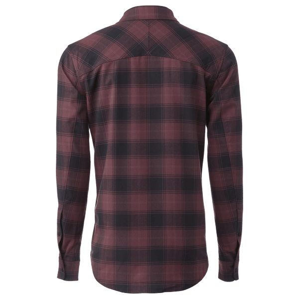 STAGECOACH FLANNEL SHIRT DUSTY PURPLE PLAID 23 - Main Image