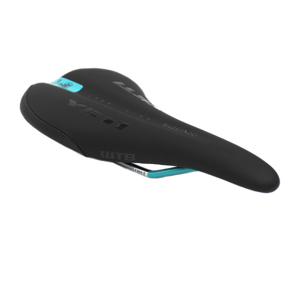 WTB Black/Turq Saddle