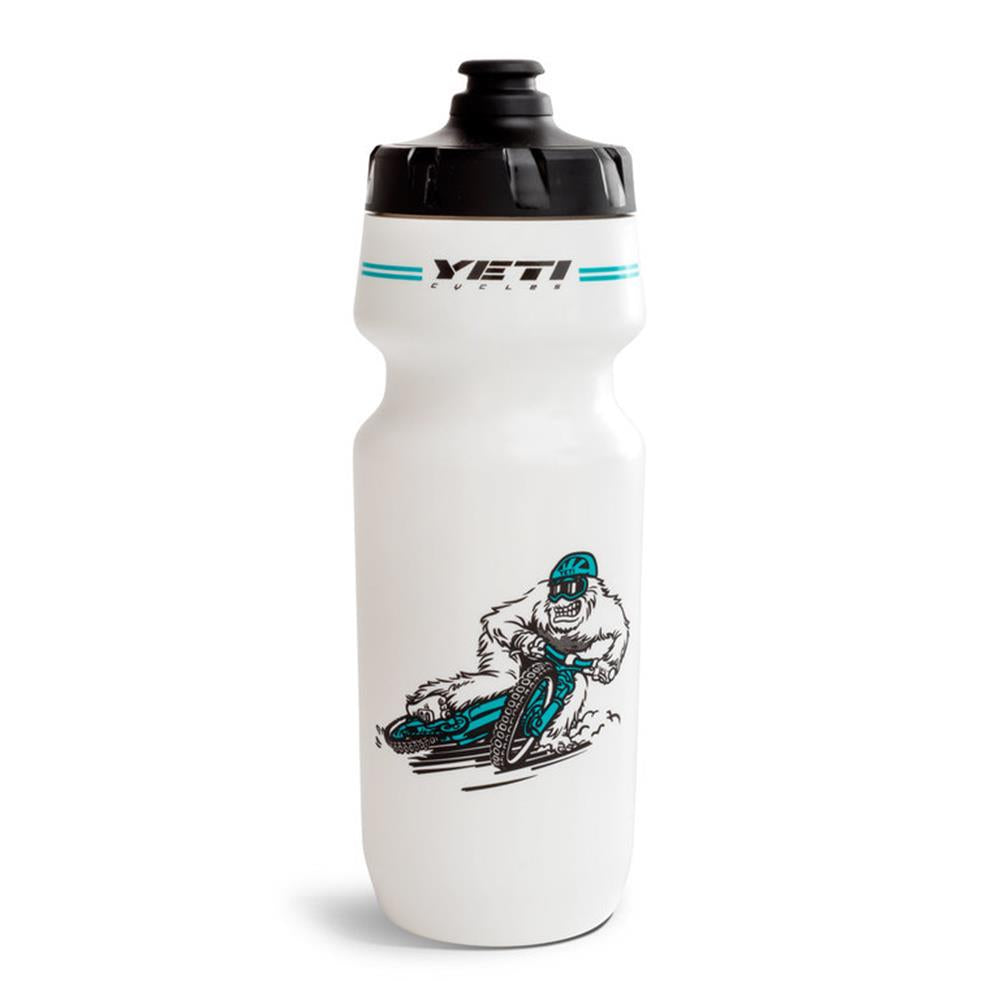 Yeti Sliding Man Water Bottle - 24OZ White