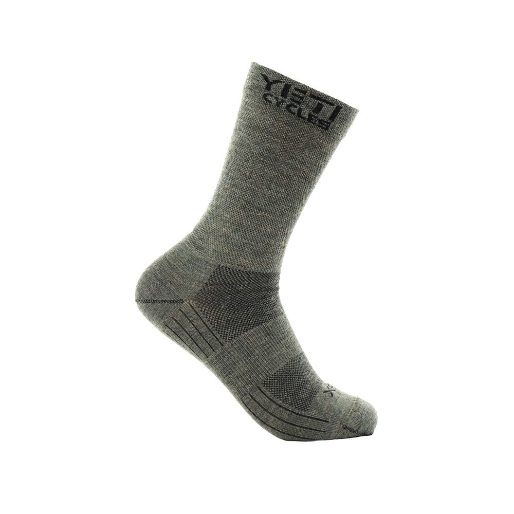 YETI CYCLES WOOL TRAIL SOCK MOSS