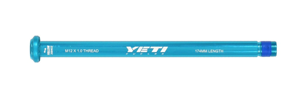 Rear Axle 148x12 UDH Turq 1.0
