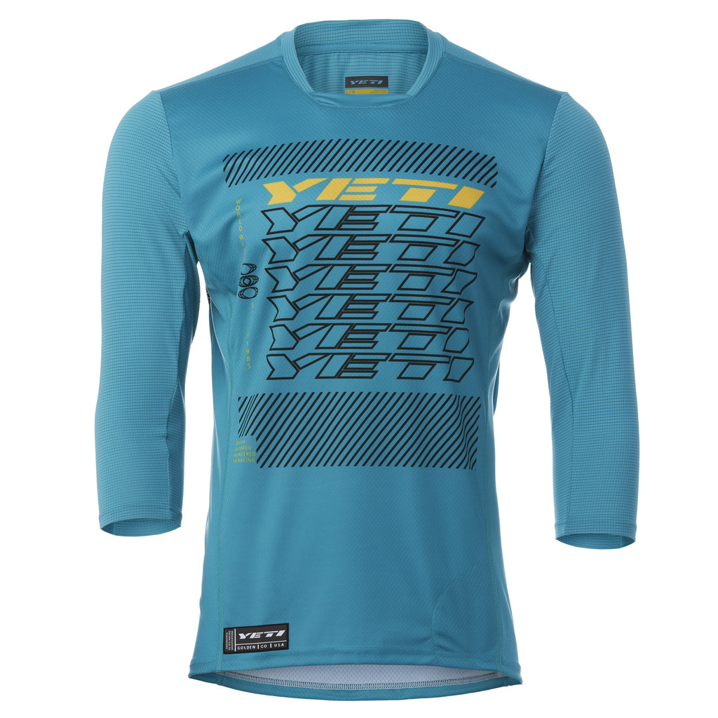 ENDURO JERSEY 3/4 TURQUOISE WORLDWIDE